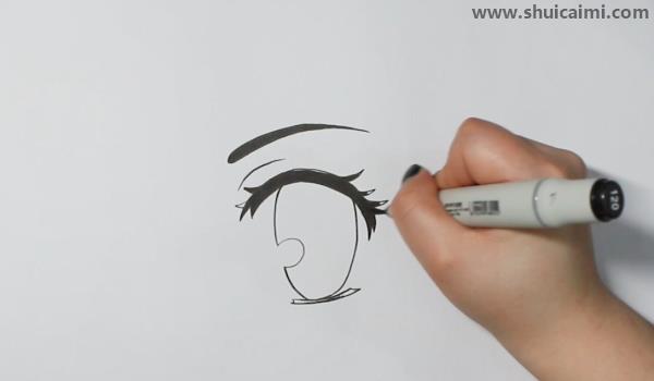 动漫人物眼睛简笔画怎么画 动漫人物眼睛简笔画好看
