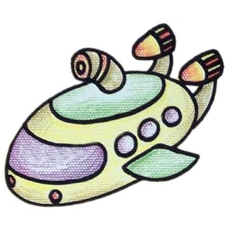 潜艇简笔画 军用潜艇简笔画