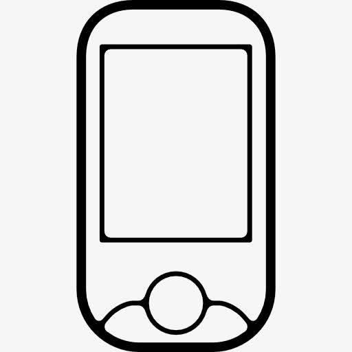 手机简笔画 手机简笔画图片