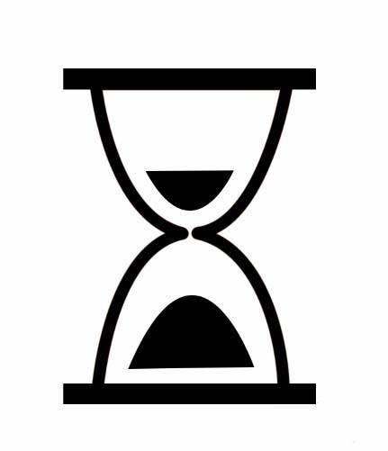 沙漏简笔画 时间沙漏简笔画