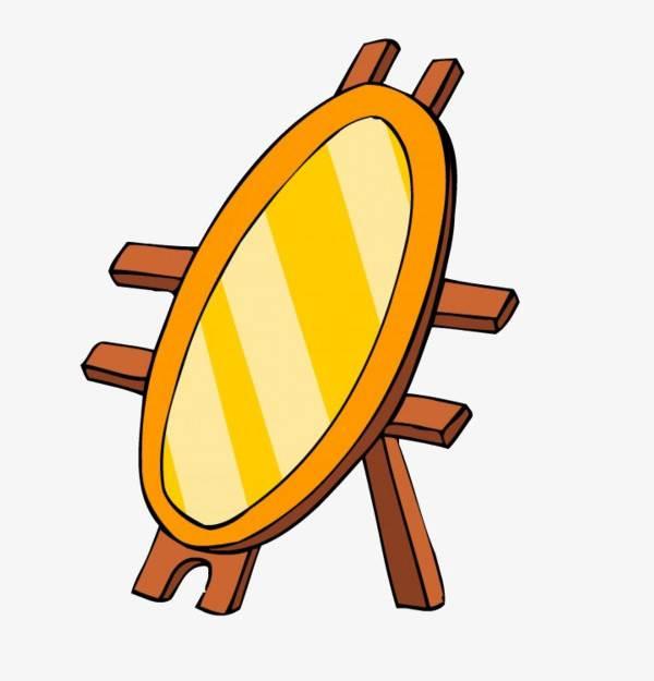 镜子简笔画 各种镜子简笔画