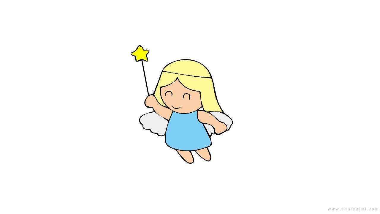 小天使简笔画怎么画 小天使简笔画好看