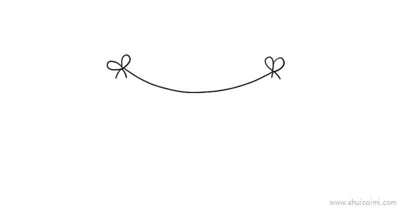 装饰花边儿童画怎么画 装饰花边简笔画步骤