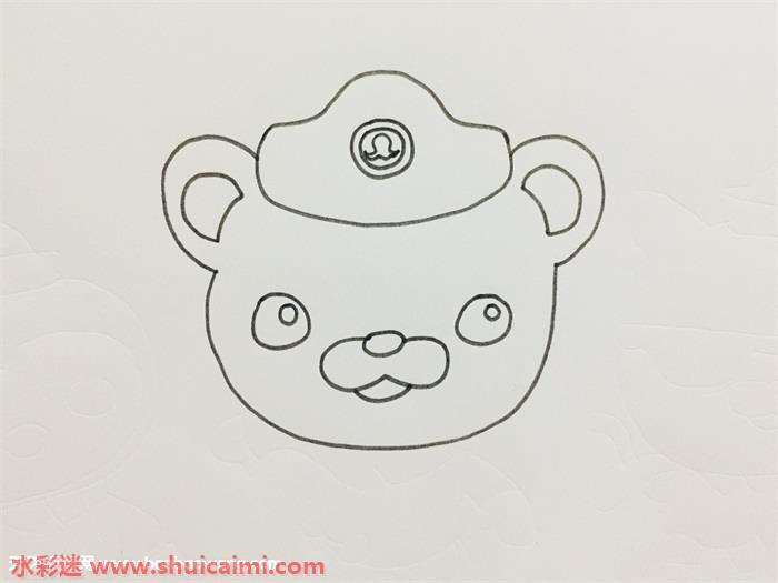 海底小纵队怎么画 海底小纵队简笔画简单好看
