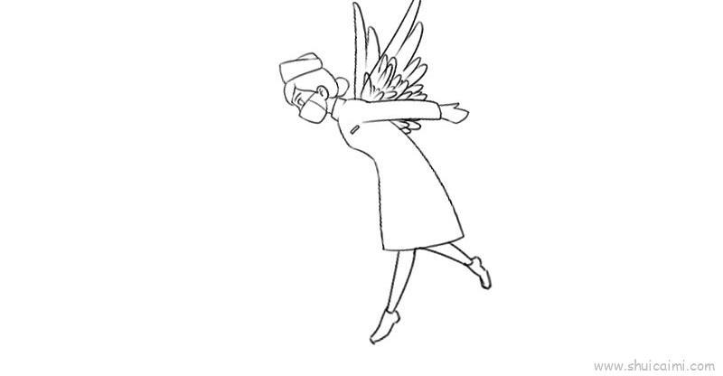 小护士儿童画怎么画 小护士简笔画好看