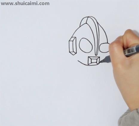 奥特曼简笔画怎么画 奥特曼简笔画步骤