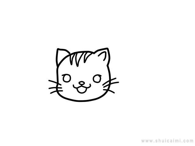 小猫钓鱼简笔画怎么画 小猫钓鱼简笔画步骤