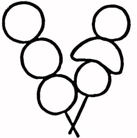 冰糖葫芦简笔画 如何画冰糖葫芦简笔画