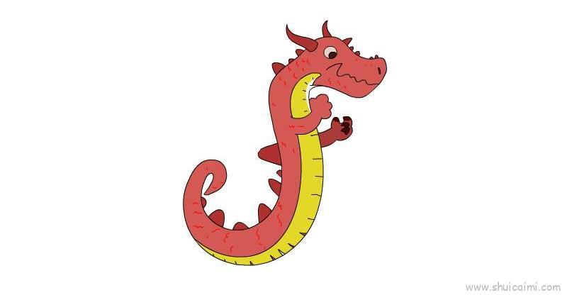 龙儿童画怎么画 龙简笔画图片大全
