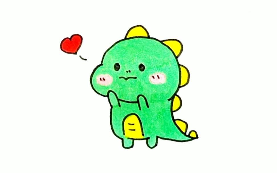 恐龙简笔画 恐龙简笔画幼儿园