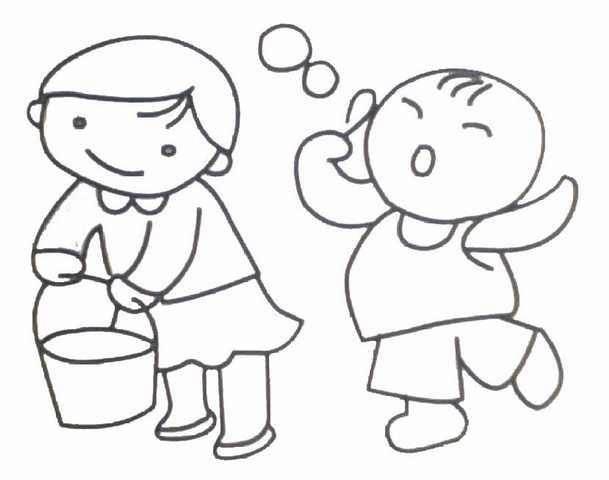 孩子简笔画图片大全 孩子简笔画图片大全大图
