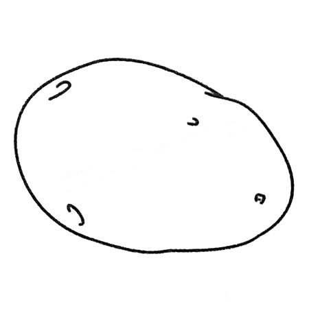土豆简笔画 土豆简笔画儿童简笔画