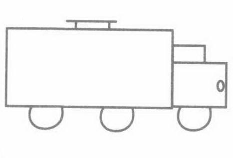 卡车简笔画 卡车简笔画儿童