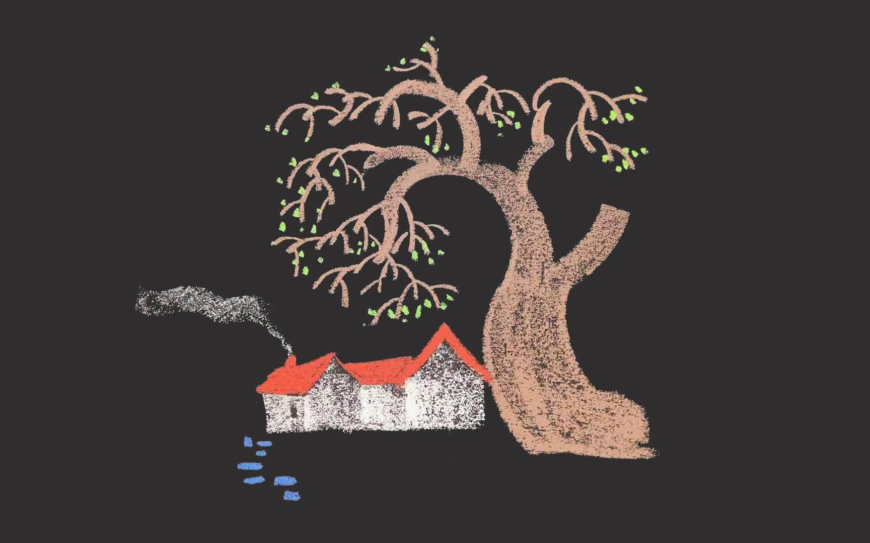 粉笔画图片大全简笔画 粉笔画图片大全简笔画人物