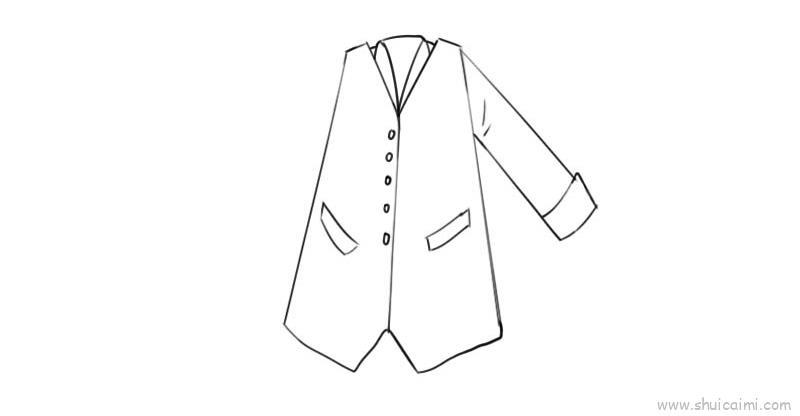 医生衣服教程儿童画怎么画 医生衣服教程简笔画简单又好看