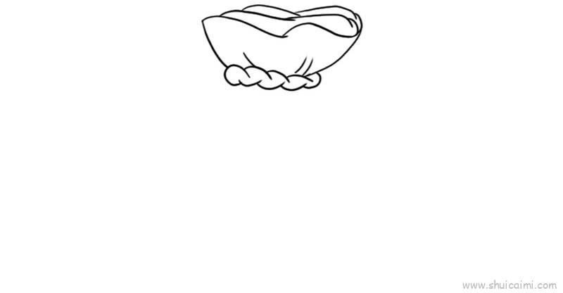 新春福袋儿童画怎么画 新春福袋简笔画步骤