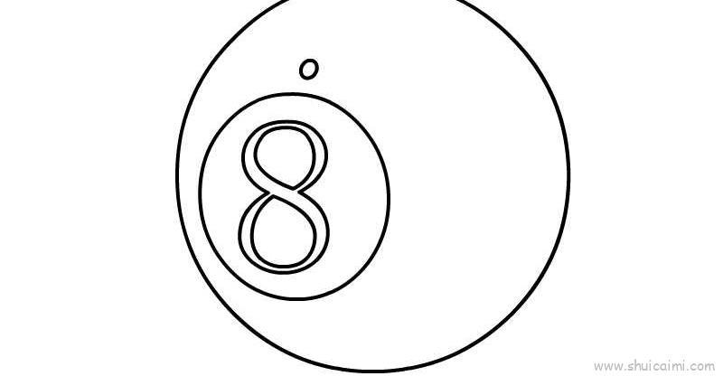 台球儿童画怎么画 台球简笔画画法