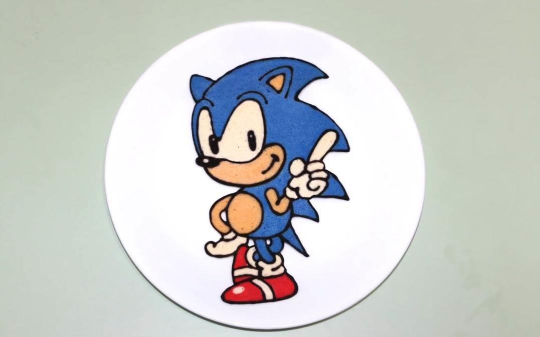 索尼克简笔画 刺猬索尼克简笔画