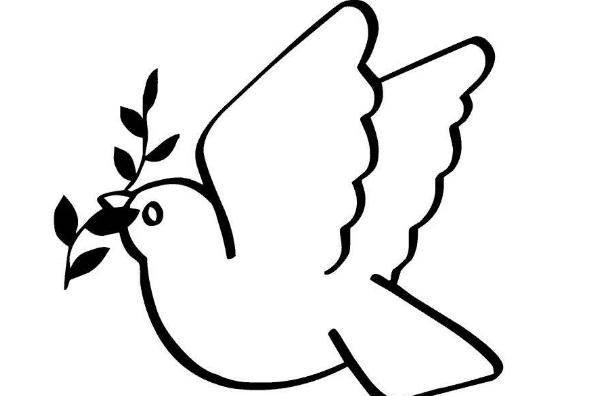 和平鸽简笔画 和平鸽简笔画儿童简笔画
