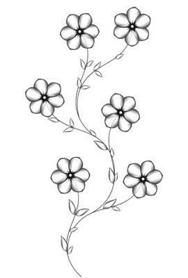 花的简笔画图片大全集 花的简笔画图片大全集可爱