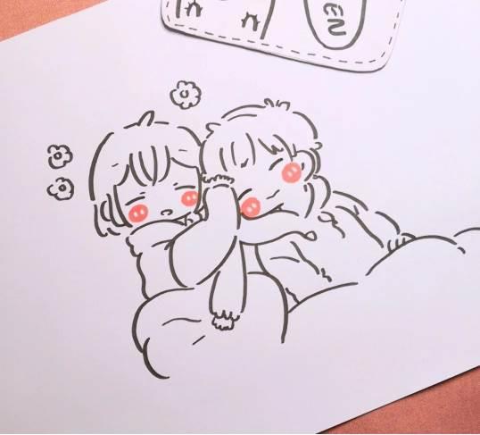 小人简笔画一男一女 小人简笔画一男一女可爱