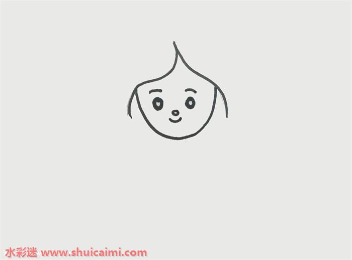 简单的美人鱼简笔画图解,教你美人鱼怎么画