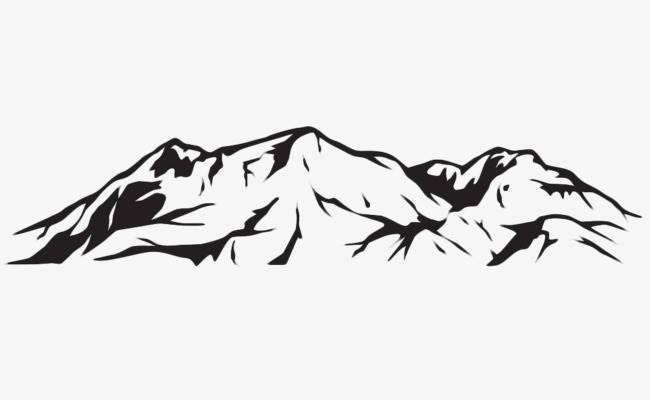 山的简笔画 山的简笔画图片大全