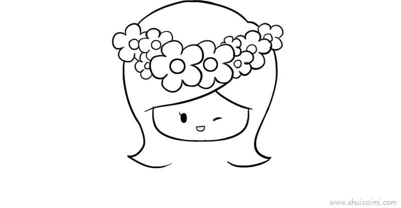 十二星座q版萌图处女座儿童画怎么画 十二星座q版萌图处女座简笔画图片