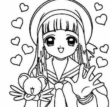 漫画简笔画 漫画简笔画图片大全