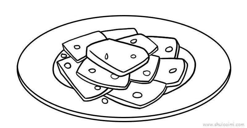 年糕儿童画怎么画 年糕简笔画简单又好看