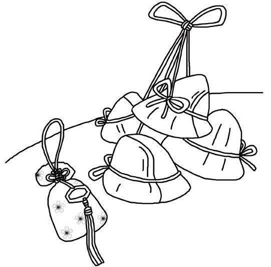 端午节粽子简笔画 端午节粽子简笔画图片