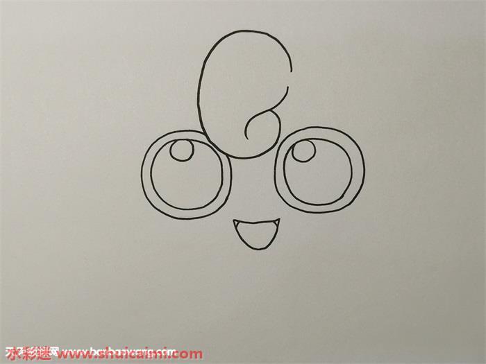 胖丁怎么画 胖丁简笔画步骤图