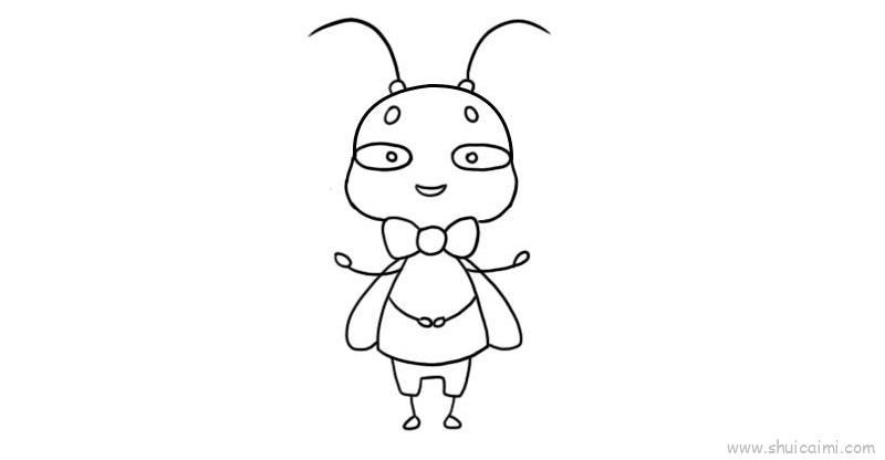 蟋蟀儿童画怎么画 蟋蟀简笔画图片