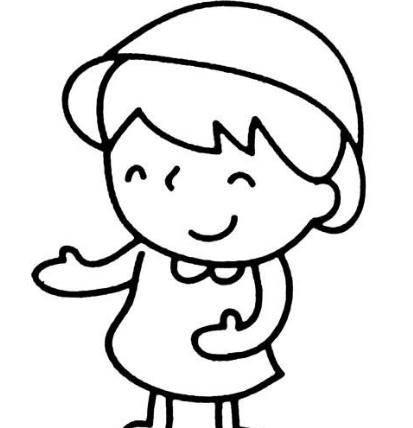 小孩的简笔画图片大全 小孩的简笔画图片大全可爱女孩