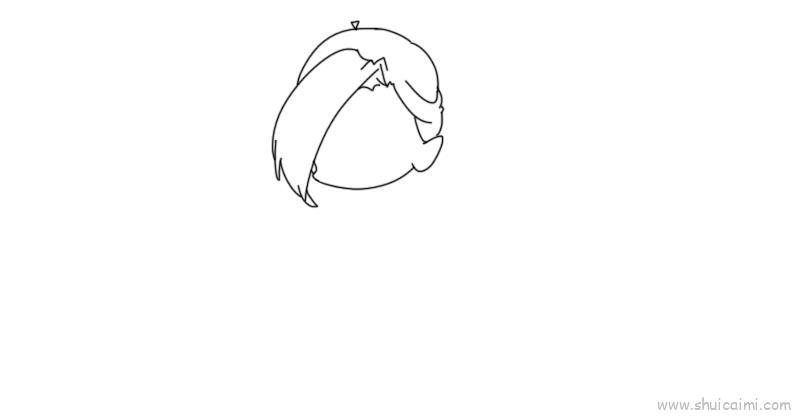 梅花十三儿童画怎么画 梅花十三简笔画步骤