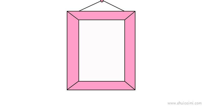 相框儿童画怎么画 相框简笔画图片