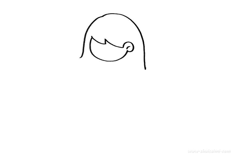 温柔的老师怎么画 温柔的老师简笔画图片带颜色