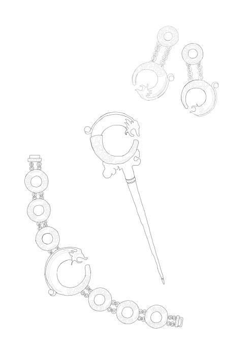 珠子手链简笔画 珠子手链简笔画大全