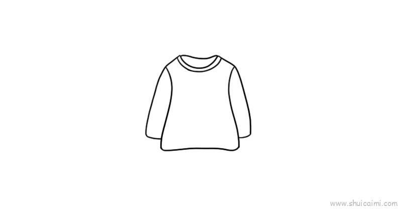 衣服儿童画怎么画 衣服简笔画步骤