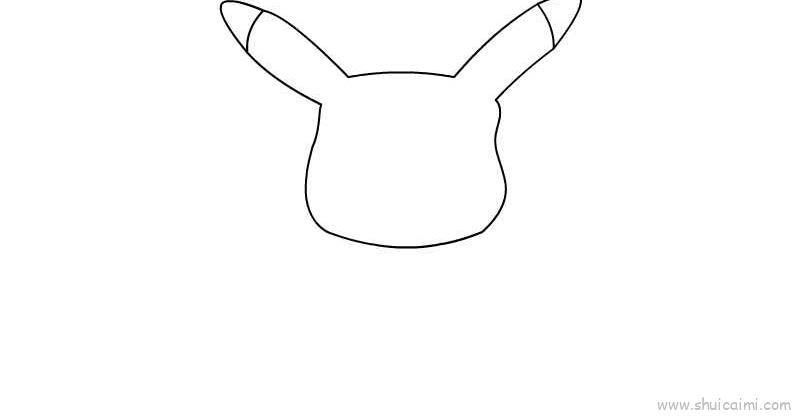 皮卡丘儿童画怎么画 皮卡丘简笔画图片