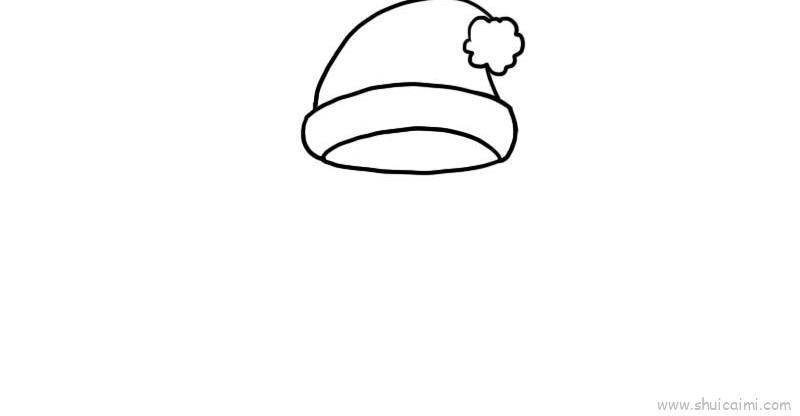 圣诞帽子和围巾儿童画怎么画 圣诞帽子和围巾简笔画顺序