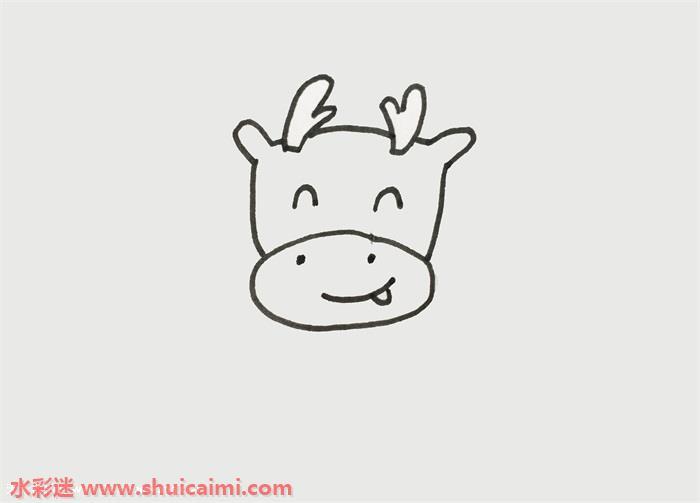 龙怎么画简单又可爱漂亮 卡通龙彩色简笔画