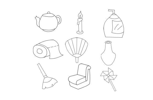 物品简笔画图片大全 物品简笔画图片大全带颜色