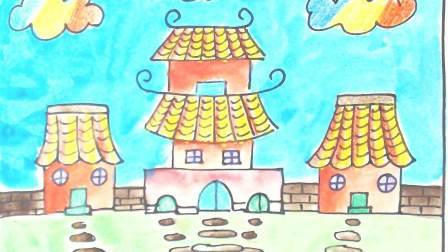 城隍庙的简笔画 城隍庙的简笔画现代