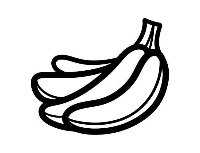 香蕉简笔画 香蕉简笔画儿童