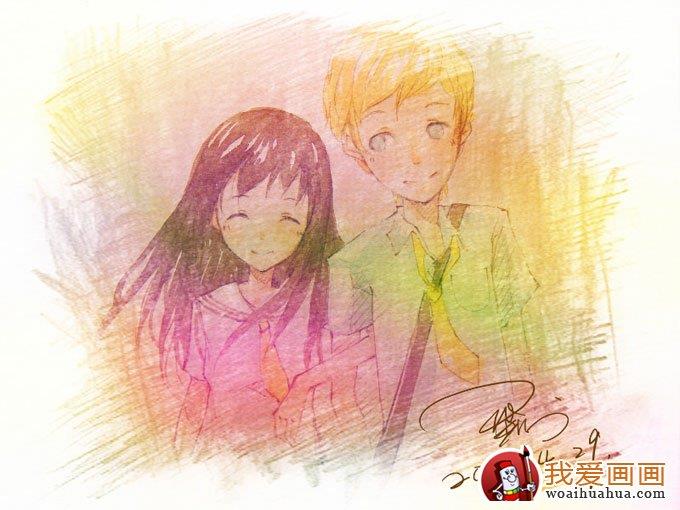 卡通人物水彩画的简单简笔画怎么画 卡通人物水彩画的简单简笔画简单又好看