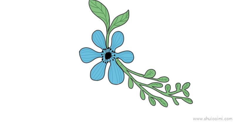 鲜花儿童画怎么画 鲜花简笔画好看