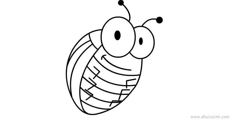 瓢虫儿童画怎么画 瓢虫简笔画画法