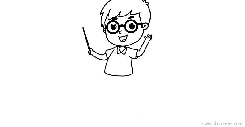 教师节儿童画怎么画 教师节简笔画图片