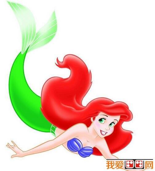 美人鱼儿童作品欣赏简笔画怎么画 美人鱼儿童作品欣赏简笔画画法